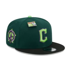 Discount Big League Chew X Cleveland Guardians Sour Apple 9FIFTY Snapback Hat - KTGCaps - Baseball caps for various teams, purchased online at a discount Caps