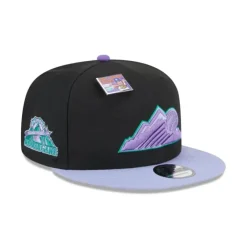 Discount Big League Chew X Colorado Rockies Grape 9FIFTY Snapback Hat - KTGCaps - Baseball caps for various teams, purchased online at a discount Caps