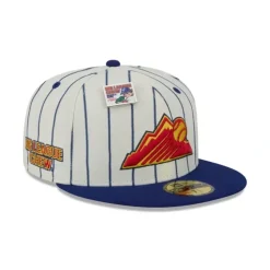 Online Big League Chew X Colorado Rockies Pinstripe 59FIFTY Fitted Hat - KTGCaps - Baseball caps for various teams, purchased online at a discount Caps