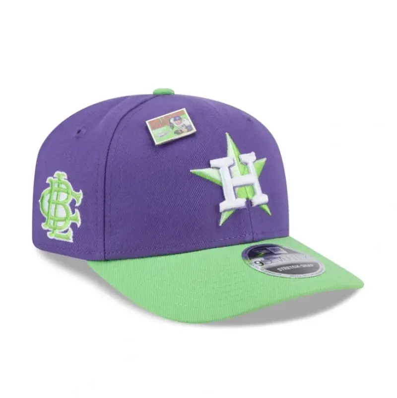 Online Big League Chew X Houston Astros Swingin Sour Apple 9SEVENTY Stretch - KTGCaps - Baseball caps for various teams, purchased online at a discount Caps