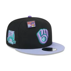Store Big League Chew X Milwaukee Brewers Grape 9FIFTY Snapback Hat - KTGCaps - Baseball caps for various teams, purchased online at a discount Caps