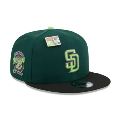 Best Big League Chew X San Diego Padres Sour Apple 9FIFTY Snapback Hat - KTGCaps - Baseball caps for various teams, purchased online at a discount Caps