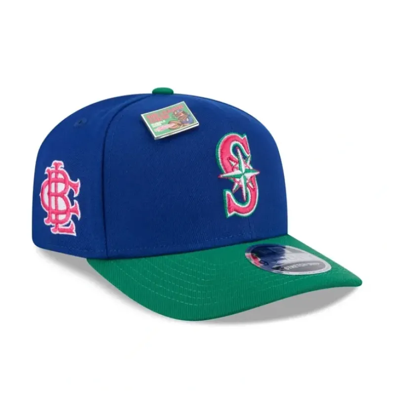 Store Big League Chew X Seattle Mariners Wild Pitch Watermelon 9SEVENTY Stre - KTGCaps - Baseball caps for various teams, purchased online at a discount Caps
