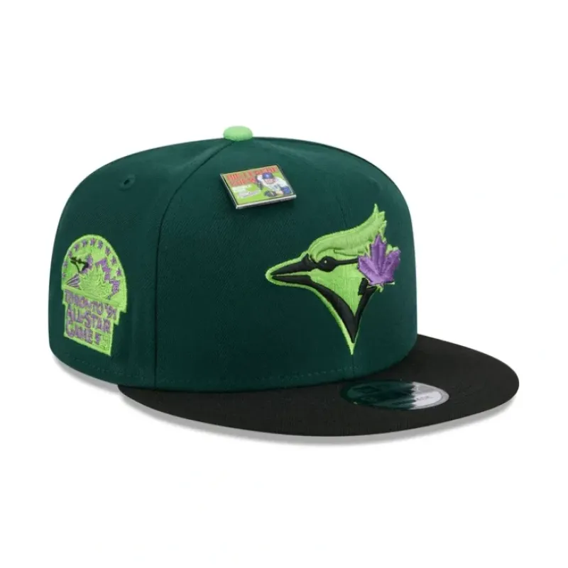 Online Big League Chew X Toronto Blue Jays Sour Apple 9FIFTY Snapback Hat - KTGCaps - Baseball caps for various teams, purchased online at a discount Caps