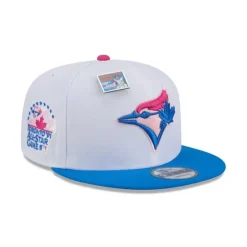 Outlet Big League Chew X Toronto Blue Jays Cotton Candy 9FIFTY Snapback Hat - KTGCaps - Baseball caps for various teams, purchased online at a discount Caps