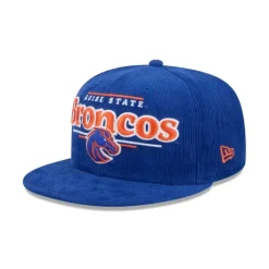 New Boise State Broncos Throwback Display 9FIFTY Snapback Hat - KTGCaps - Baseball caps for various teams, purchased online at a discount Caps