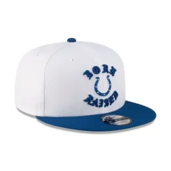 Flash Sale Born x Raised Indianapolis Colts White 9FIFTY Snapback - KTGCaps - Baseball caps for various teams, purchased online at a discount Caps