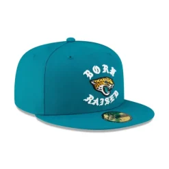 Cheap Born x Raised Jacksonville Jaguars 59FIFTY Fitted - KTGCaps - Baseball caps for various teams, purchased online at a discount Caps