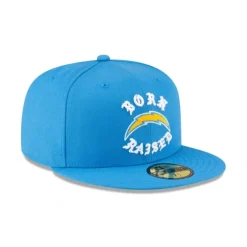Sale Born x Raised Los Angeles Chargers 59FIFTY Fitted - KTGCaps - Baseball caps for various teams, purchased online at a discount Caps