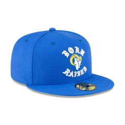Best Sale Born x Raised Los Angeles Rams 59FIFTY Fitted - KTGCaps - Baseball caps for various teams, purchased online at a discount Caps