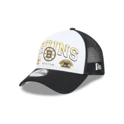 Store Boston Bruins Sport Classics 9FORTY AFrame Trucker Hat - KTGCaps - Baseball caps for various teams, purchased online at a discount Caps