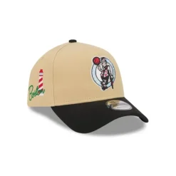 Outlet Boston Celtics City Side Patch 9FORTY AFrame Snapback Hat - KTGCaps - Baseball caps for various teams, purchased online at a discount Caps