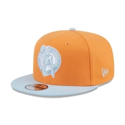 Best Sale Boston Celtics Color Pack Orange Glaze 9FIFTY Snapback Hat - KTGCaps - Baseball caps for various teams, purchased online at a discount Caps