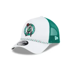 Cheap Boston Celtics Court Sport 9FORTY AFrame Trucker Hat - KTGCaps - Baseball caps for various teams, purchased online at a discount Caps