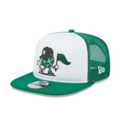 Best Boston Celtics Court Sport 9FIFTY AFrame Trucker Hat - KTGCaps - Baseball caps for various teams, purchased online at a discount Caps