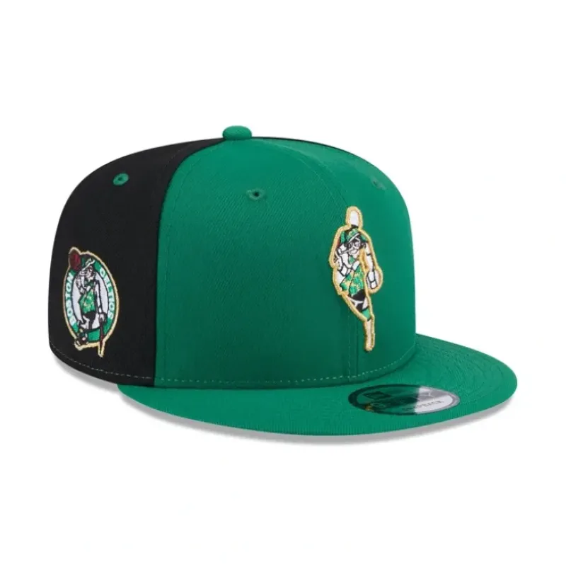 Shop Boston Celtics Front Logoman 9FIFTY Snapback Hat - KTGCaps - Baseball caps for various teams, purchased online at a discount Caps