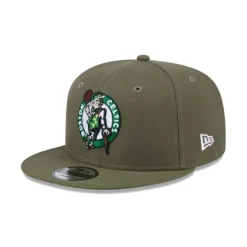 Store Boston Celtics Olive 9FIFTY Snapback Hat - KTGCaps - Baseball caps for various teams, purchased online at a discount Caps