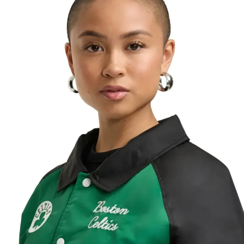 Online Boston Celtics Throwback Womens Jacket - KTGCaps - Baseball caps for various teams, purchased online at a discount Caps