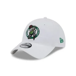 Best Boston Celtics White 9TWENTY Adjustable Hat - KTGCaps - Baseball caps for various teams, purchased online at a discount Caps