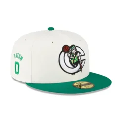 Best Boston Celtics X Concepts X Jayson Tatum Chrome Green 59FIFTY Fitted H - KTGCaps - Baseball caps for various teams, purchased online at a discount Caps