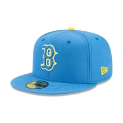 Clearance Boston Red Sox City Connect 59FIFTY Fitted Hat - KTGCaps - Baseball caps for various teams, purchased online at a discount Caps