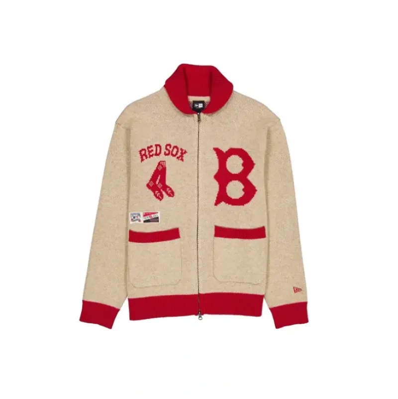 Cheap Boston Red Sox Field of Rye Cowichan Cardigan - KTGCaps - Baseball caps for various teams, purchased online at a discount Caps