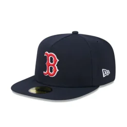 Clearance Boston Red Sox 59FIFTY AFrame Fitted Hat - KTGCaps - Baseball caps for various teams, purchased online at a discount Caps