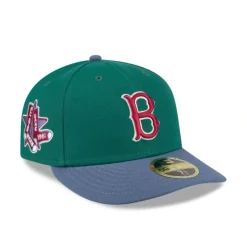 Store Boston Red Sox Green Gemstone Low Profile 59FIFTY Fitted Hat - KTGCaps - Baseball caps for various teams, purchased online at a discount Caps