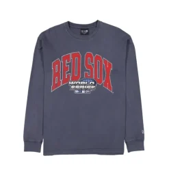 Cheap Boston Red Sox Oversized Essentials Long Sleeve TShirt - KTGCaps - Baseball caps for various teams, purchased online at a discount Caps