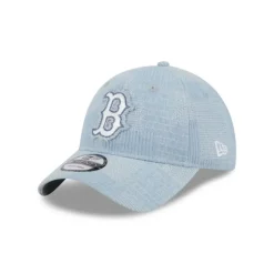 Cheap Boston Red Sox Patch Denim 9TWENTY Adjustable Hat - KTGCaps - Baseball caps for various teams, purchased online at a discount Caps