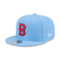 Outlet Boston Red Sox Sky Blue 9FIFTY Snapback Hat - KTGCaps - Baseball caps for various teams, purchased online at a discount Caps