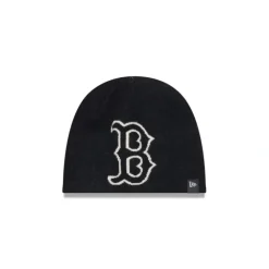 Outlet Boston Red Sox Team Mega Logo Knit Beanie - KTGCaps - Baseball caps for various teams, purchased online at a discount Caps