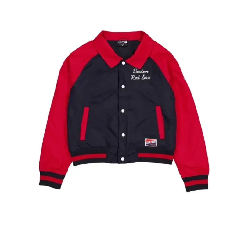 Best Sale Boston Red Sox Throwback Womens Jacket - KTGCaps - Baseball caps for various teams, purchased online at a discount Caps