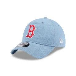 Best Boston Red Sox Washed Denim 9TWENTY Adjustable Hat - KTGCaps - Baseball caps for various teams, purchased online at a discount Caps