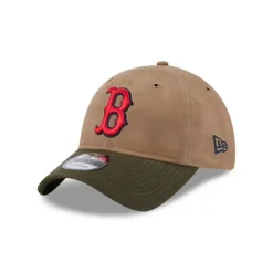 Outlet Boston Red Sox Wax Canvas 9TWENTY Adjustable Hat - KTGCaps - Baseball caps for various teams, purchased online at a discount Caps