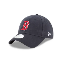Sale Boston Red Sox Womens Core Classic Navy 9TWENTY Adjustable Hat - KTGCaps - Baseball caps for various teams, purchased online at a discount Caps