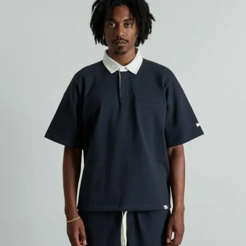 Best Sale Brand New Era Alden Navy Rugby Shirt - KTGCaps - Baseball caps for various teams, purchased online at a discount Caps