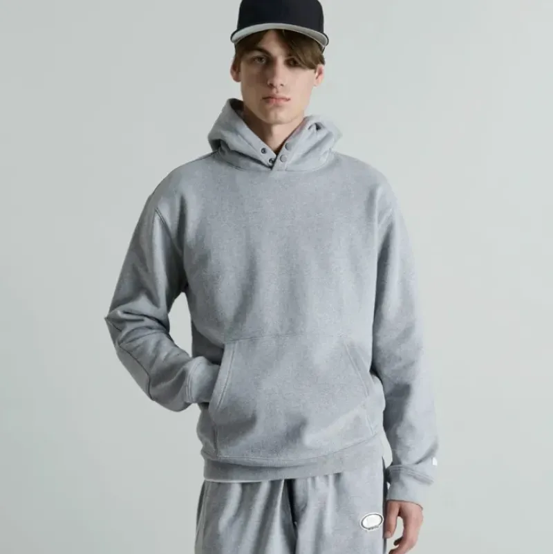 Sale Brand New Era Amherst Corporal Heather Gray Snap Hoodie - KTGCaps - Baseball caps for various teams, purchased online at a discount Caps