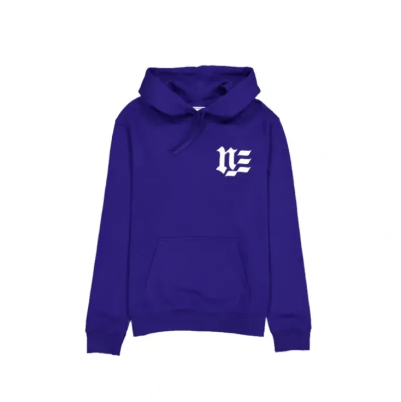 Sale Brand New Era Blackletter Dark Royal Hoodie - KTGCaps - Baseball caps for various teams, purchased online at a discount Caps