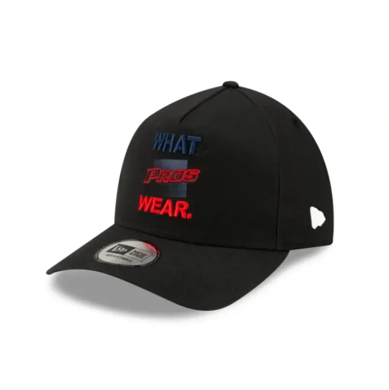 Best Sale Brand New Era Go Pro Black 9FORTY AFrame Snapback Hat - KTGCaps - Baseball caps for various teams, purchased online at a discount Caps