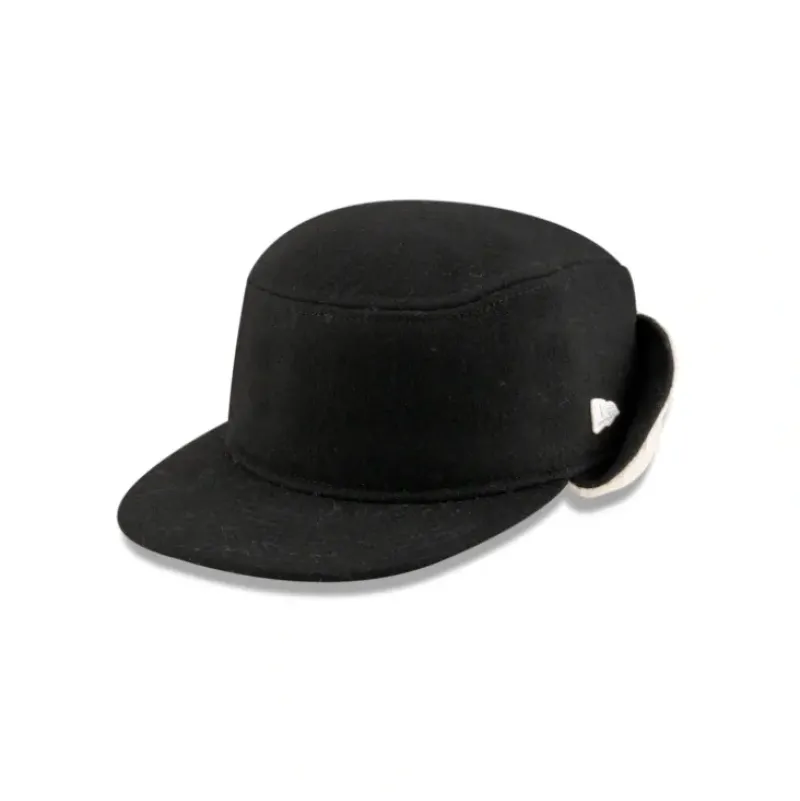 Hot Brand New Era Tempest Dog Ear Black Pillbox Hat - KTGCaps - Baseball caps for various teams, purchased online at a discount Caps