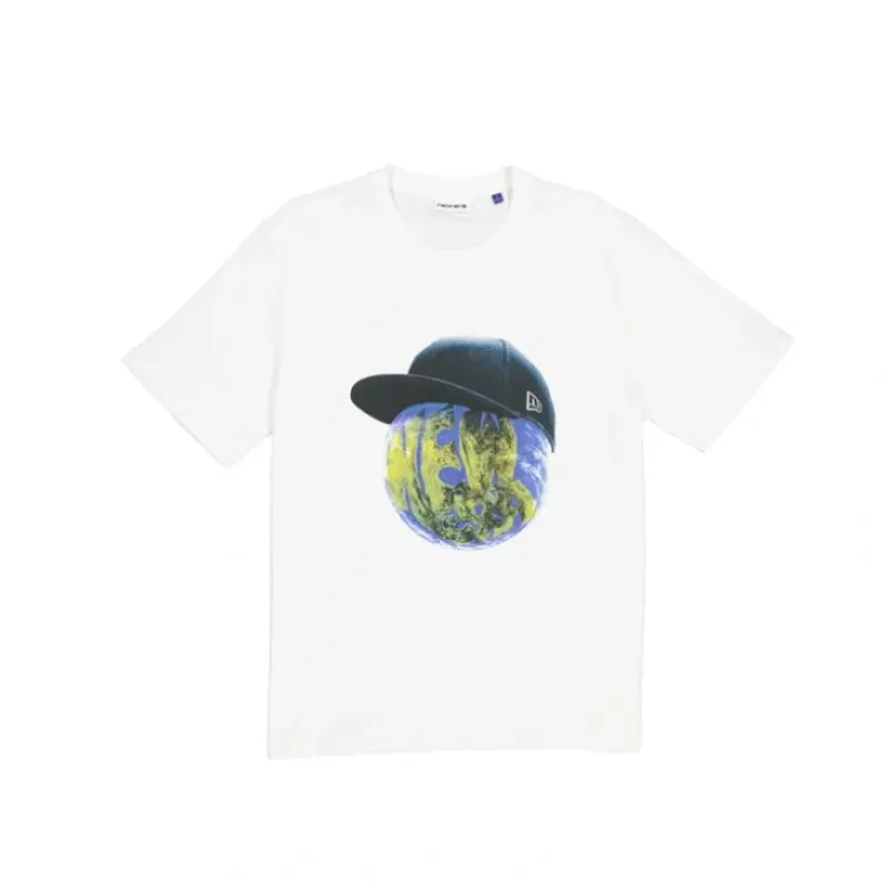 Store Brand New Era World Graphic Optic White TShirt - KTGCaps - Baseball caps for various teams, purchased online at a discount Caps