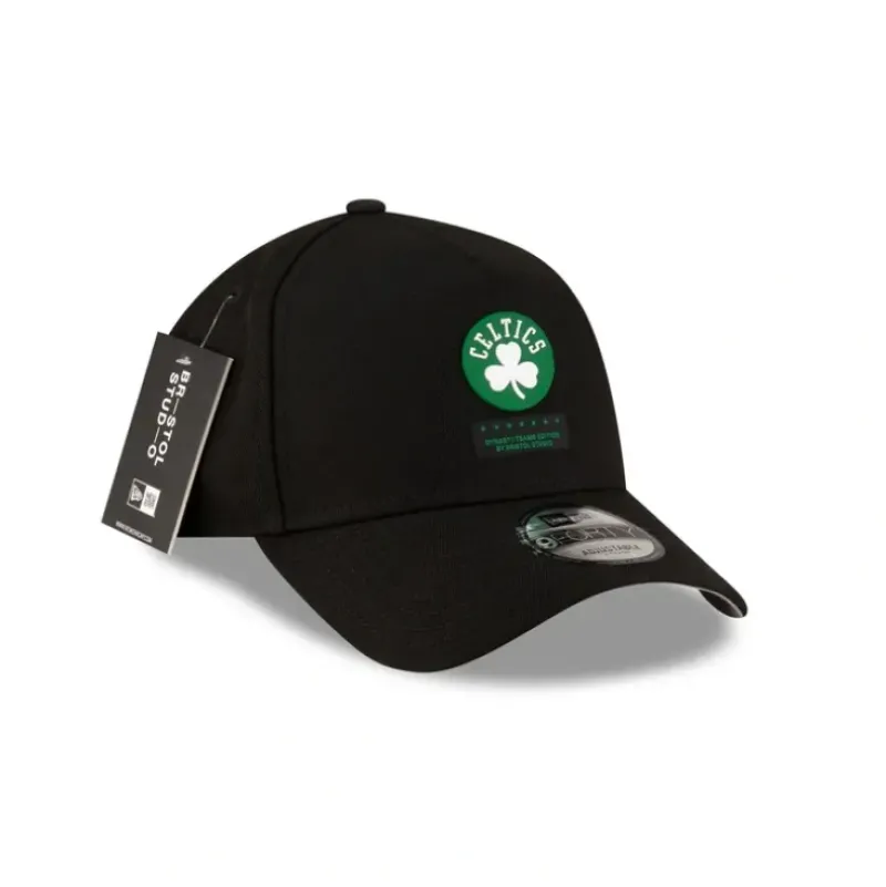 Store Bristol x Boston Celtics 9FORTY AFrame Snapback Hat - KTGCaps - Baseball caps for various teams, purchased online at a discount Caps