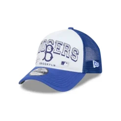 Best Brooklyn Dodgers Sport Classics 9FORTY AFrame Trucker Hat - KTGCaps - Baseball caps for various teams, purchased online at a discount Caps