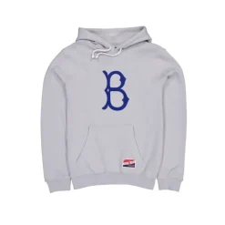 Best Sale Brooklyn Dodgers Throwback Gray Hoodie - KTGCaps - Baseball caps for various teams, purchased online at a discount Caps