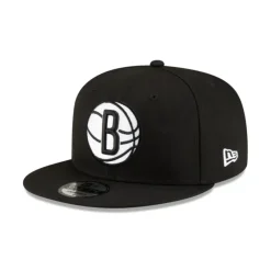 Outlet Brooklyn Nets Basic 9FIFTY Snapback Hat - KTGCaps - Baseball caps for various teams, purchased online at a discount Caps