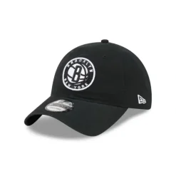 Sale Brooklyn Nets Black 9TWENTY Adjustable Hat - KTGCaps - Baseball caps for various teams, purchased online at a discount Caps