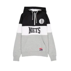 Cheap Brooklyn Nets Throwback Color Block Hoodie - KTGCaps - Baseball caps for various teams, purchased online at a discount Caps