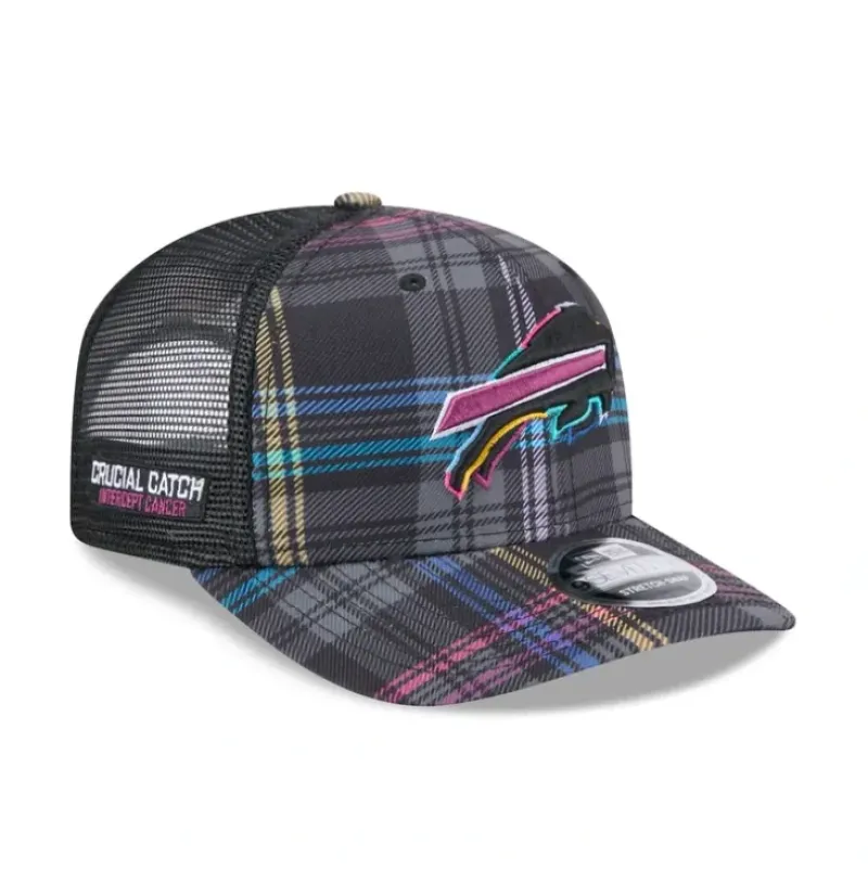 New Buffalo Bills 2024 Crucial Catch 9SEVENTY Trucker Hat - KTGCaps - Baseball caps for various teams, purchased online at a discount Caps