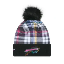 Shop Buffalo Bills 2024 Crucial Catch Womens Pom Knit Hat - KTGCaps - Baseball caps for various teams, purchased online at a discount Caps